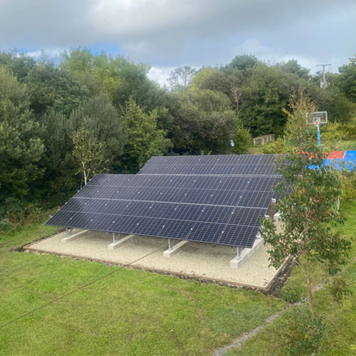 Solar PV Panels Donegal Ground Mounted Option Ferm Eng